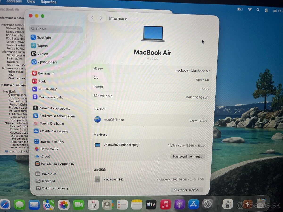 Macbook air 2020, M1, 16GB - 7