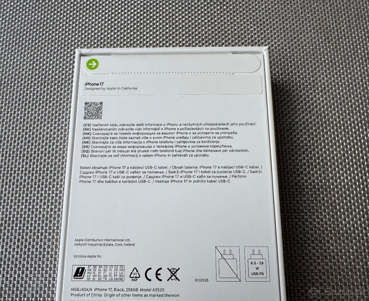iPhone 17 256GB - NOVY - NEROZBALENY - 7