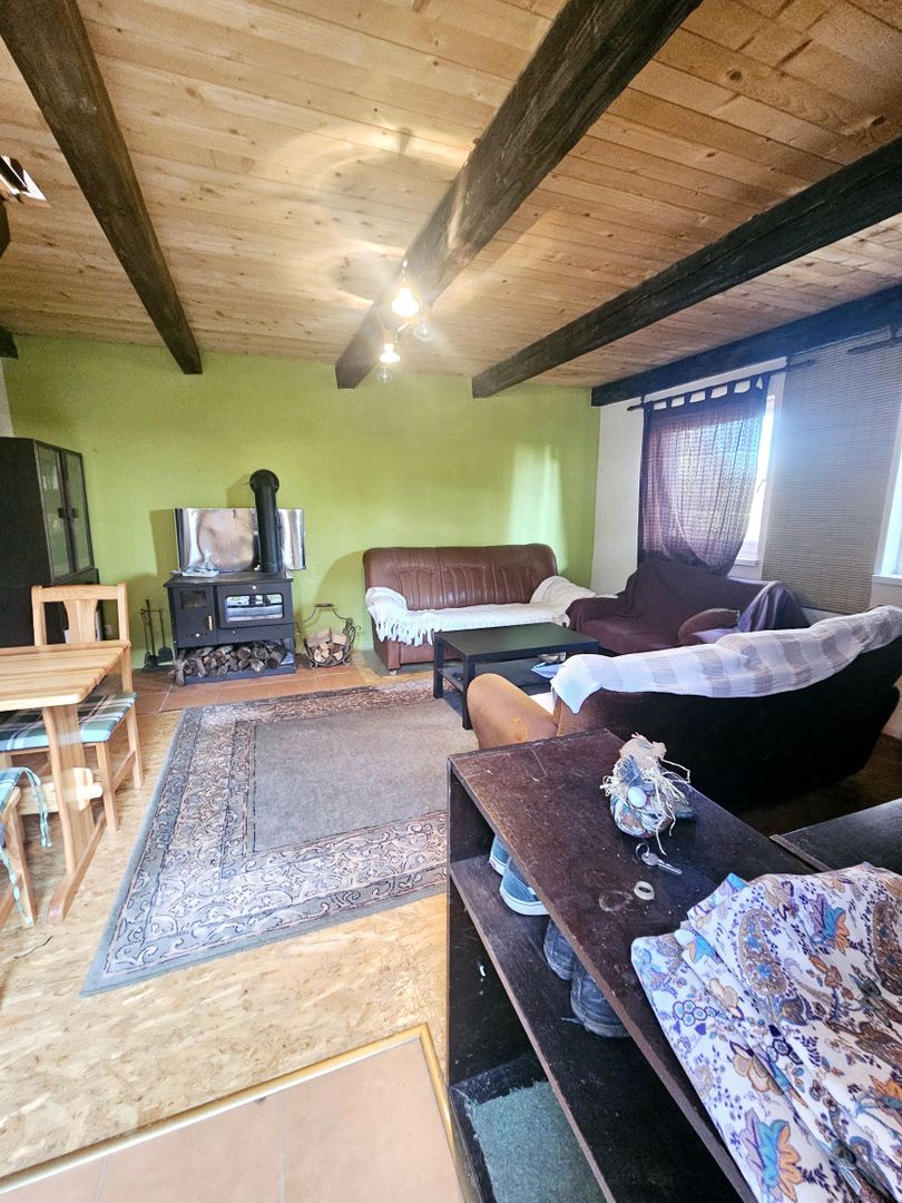 Rezervované Na predaj murovaná dvojpodlažná chata, Čermel, K - 7