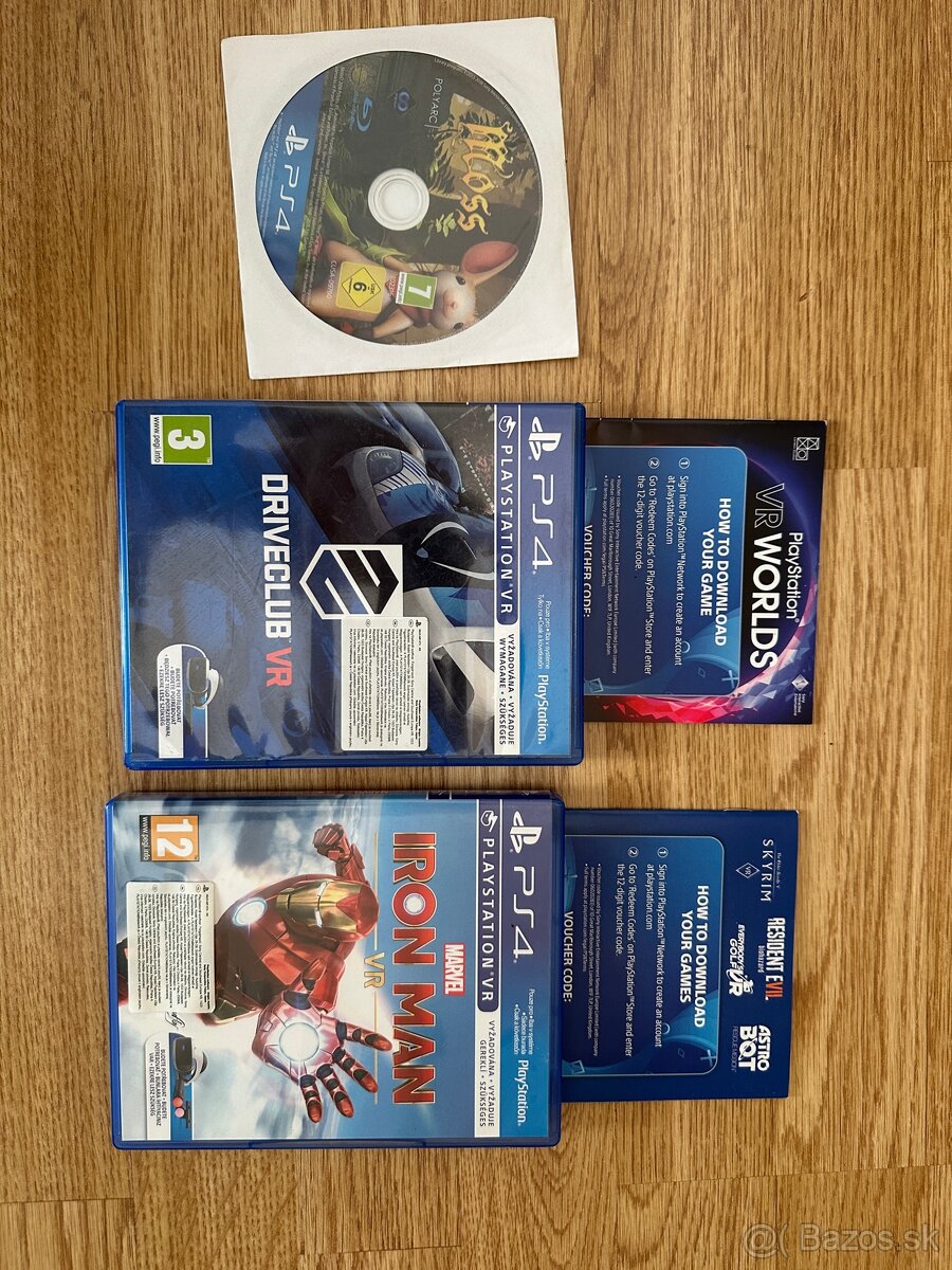 PS4 VR V2 + pohybové ovládače + 3 hry - 7