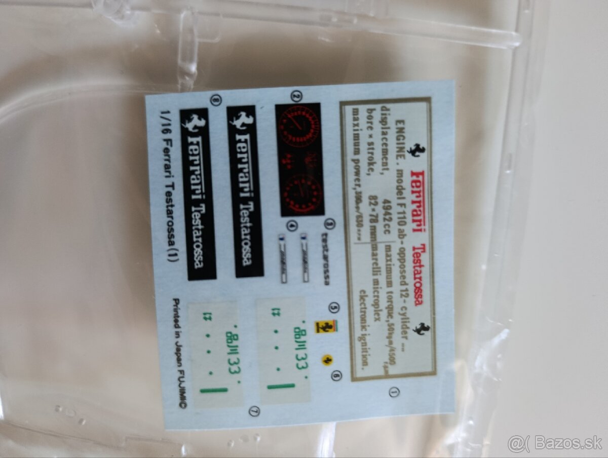 Rarita, Fujimi 1:16 Ferrari Testarossa - 7