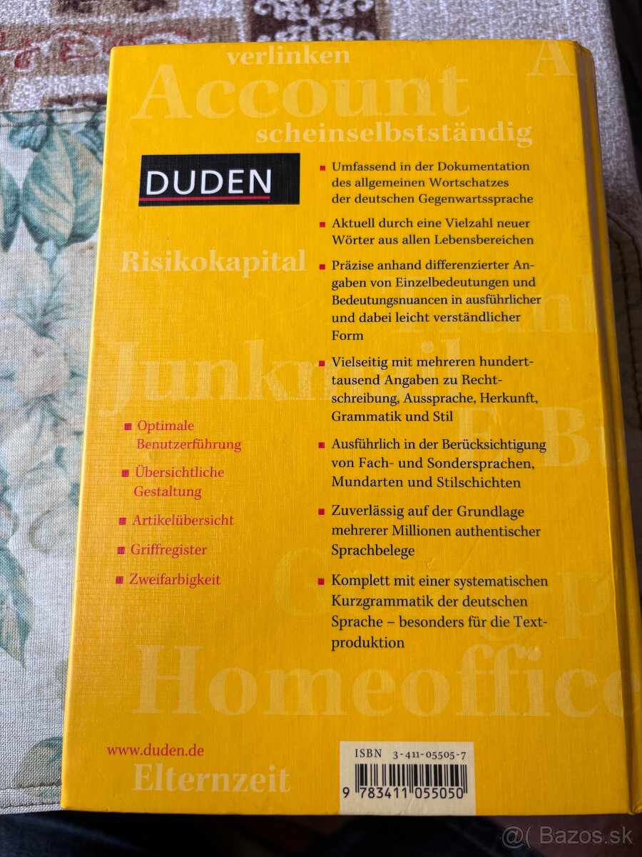 Duden nemecky slovnik - 7