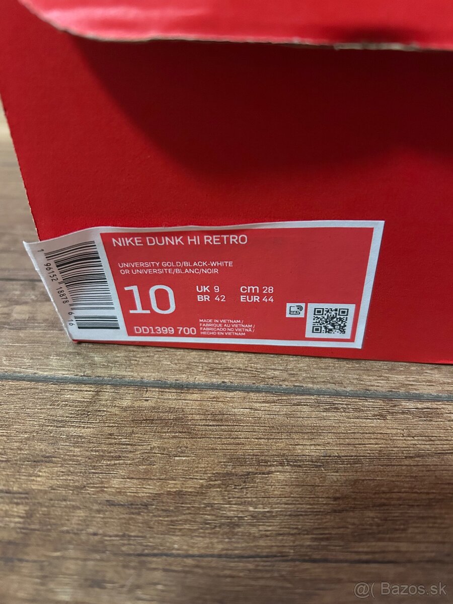 Predám Nike Dunk High Retro - 7