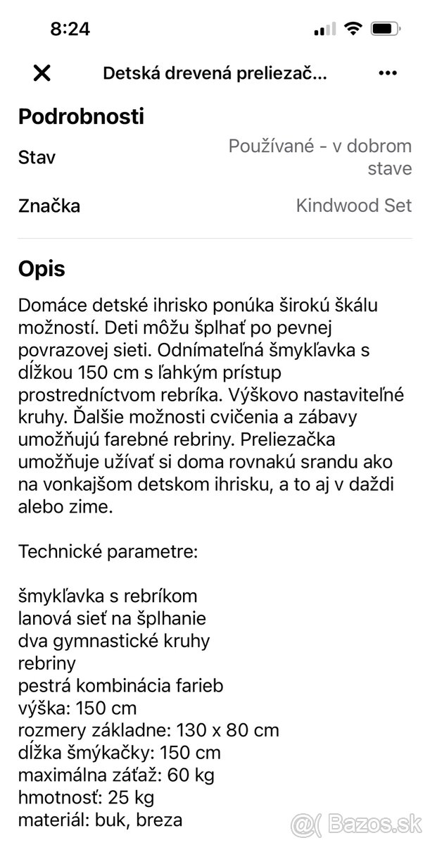 Drevená prelizka na motoriku - 7