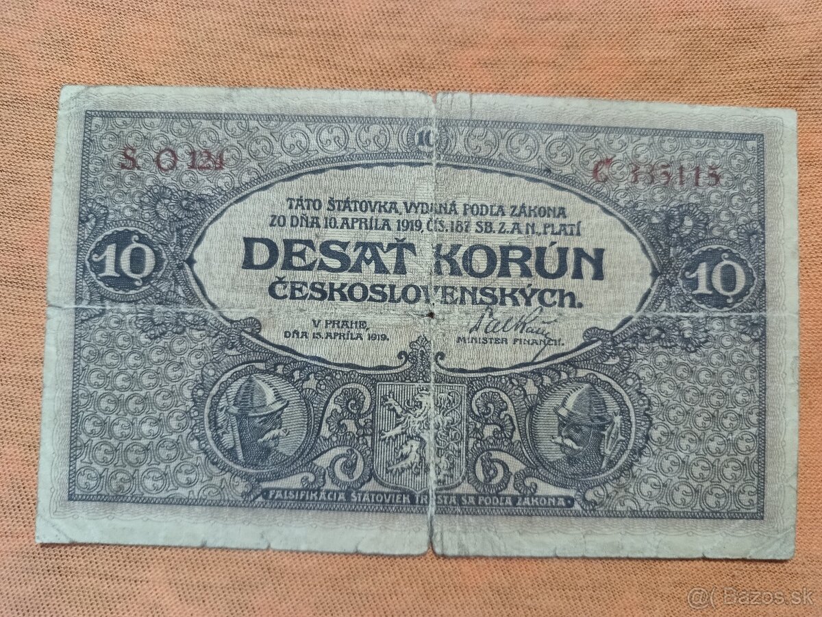 Bankovky ČSR - 150 - 7