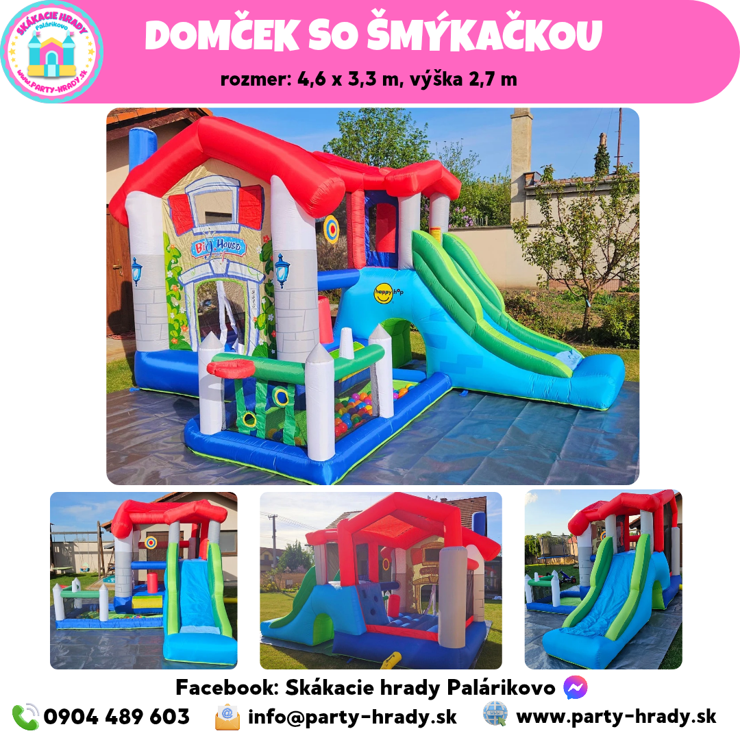 Skákací hrad na prenájom - 7