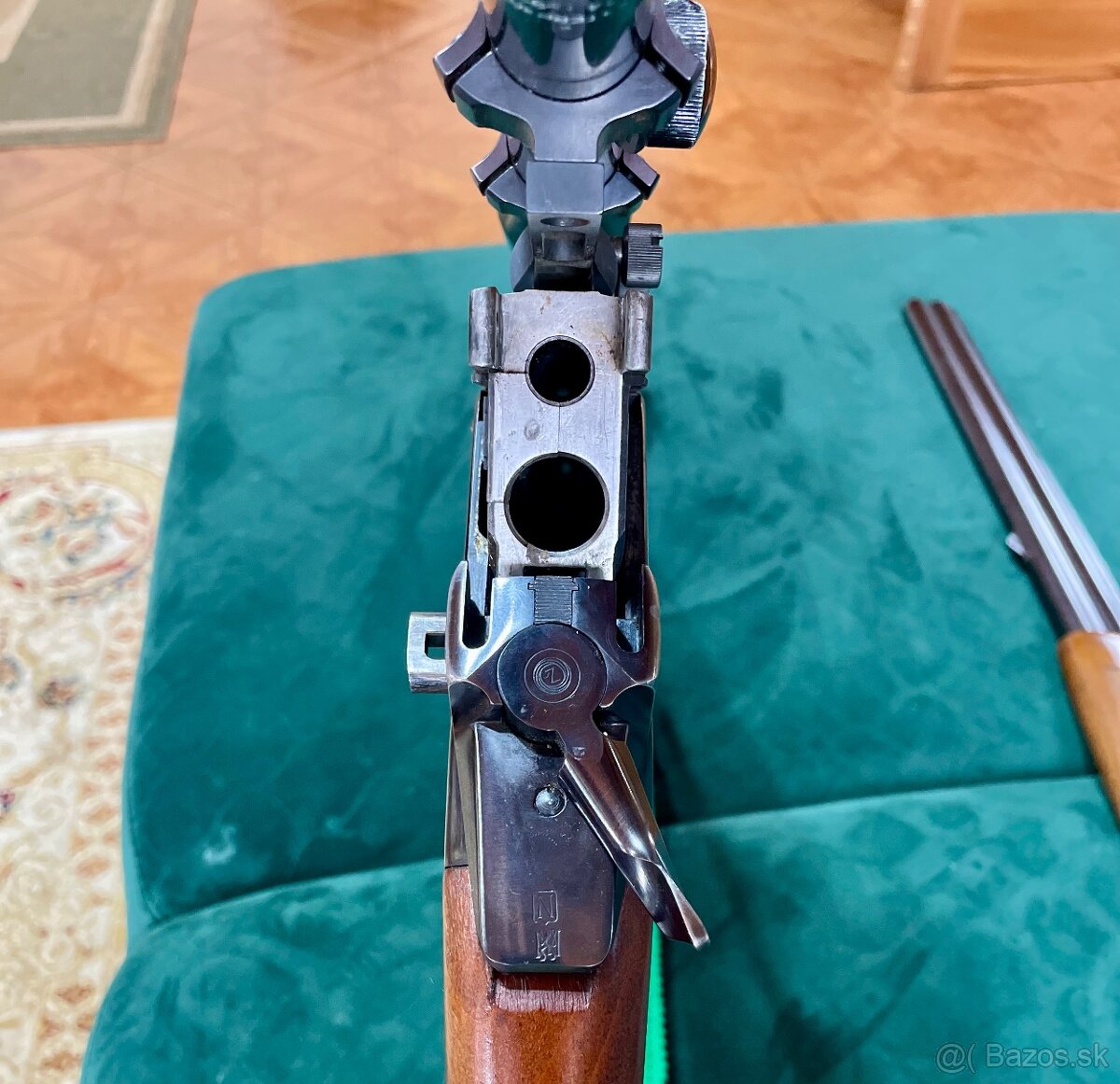 Predám brokovú kozlicu ZH 124 kaliber 7/57R+ br. hlaveň 321 - 7