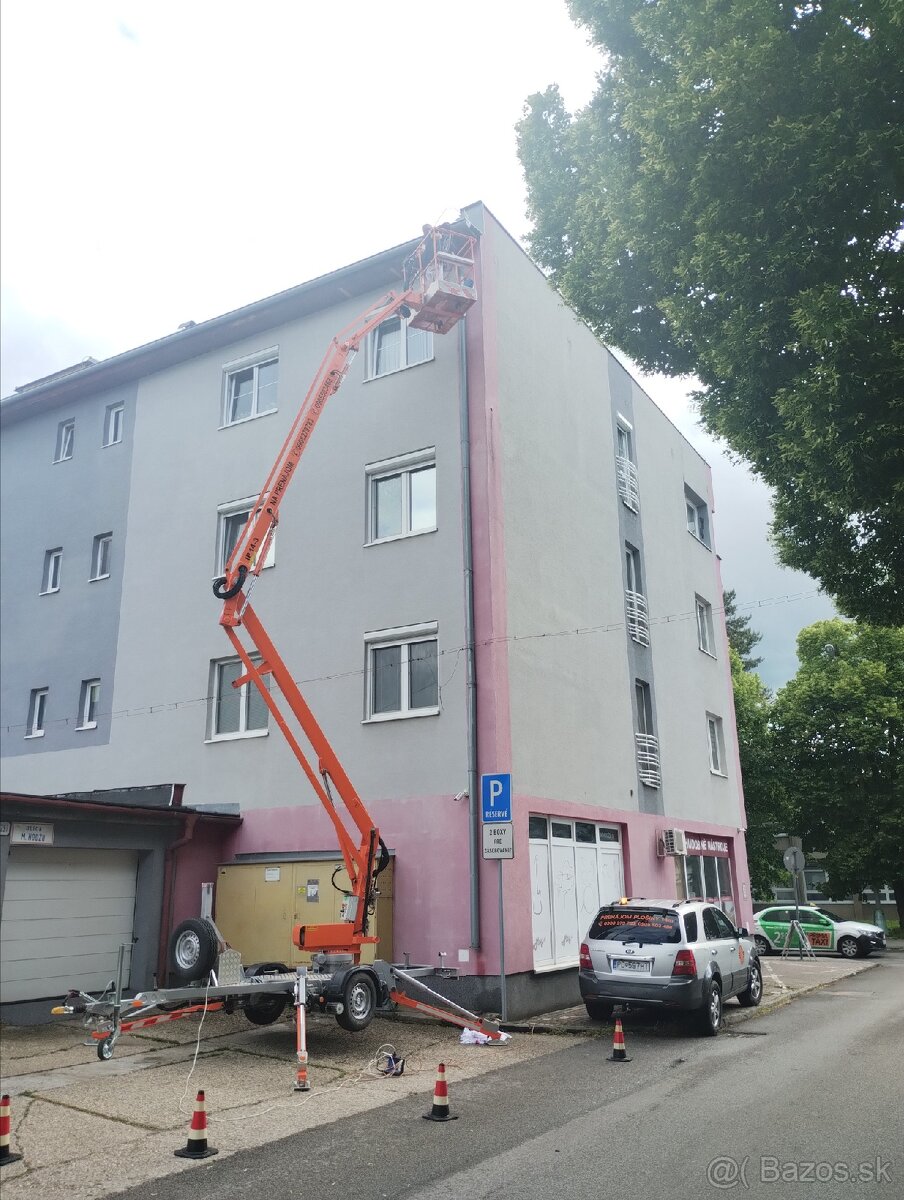 Prívesna pracovná plošina 14m - 7