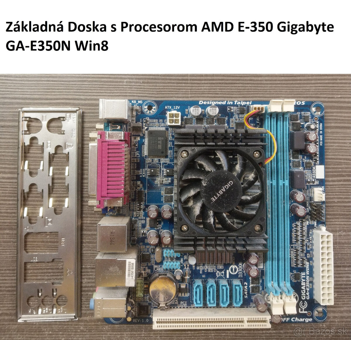 Základné Dosky: Intel s775/Gigabyte GA-E350N/AsRock K8A780LM - 7
