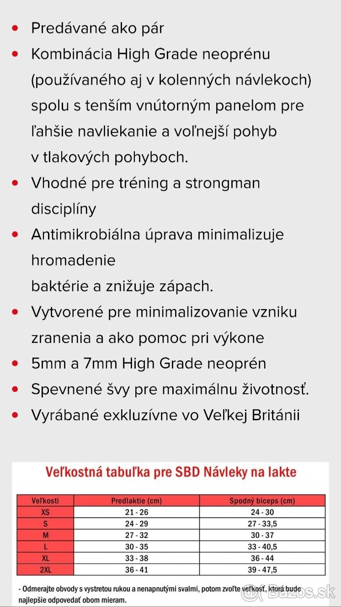 Set bandáží SBD - 7