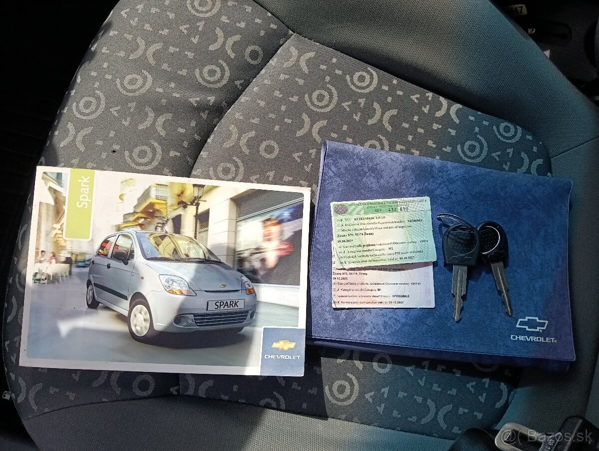 Predám Spark 0.8 r.v 2006 STK do10. 2027 - 7