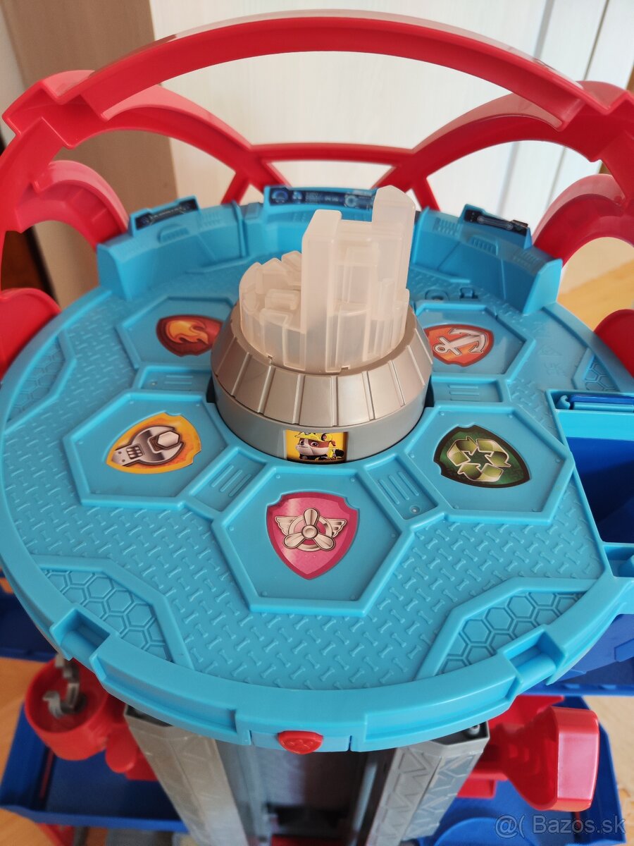Paw patrol : veža + autíčka + drak + hra - 7