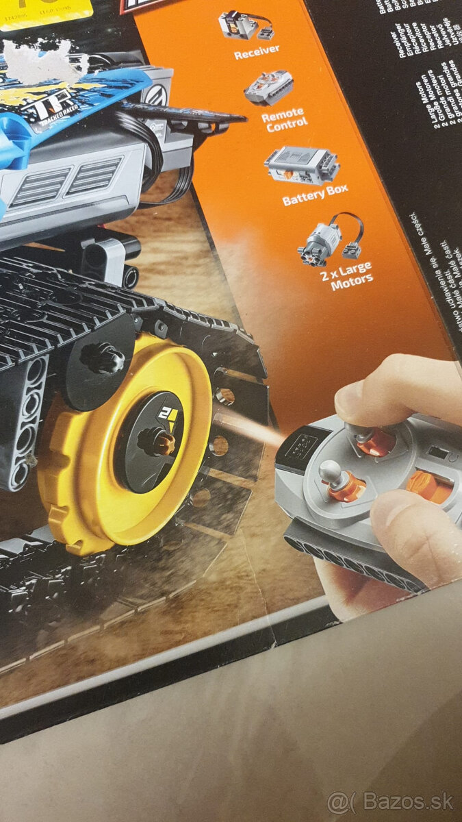 ego technic 42095 - Pretekárske auto s dialkovým TOP stav - 7