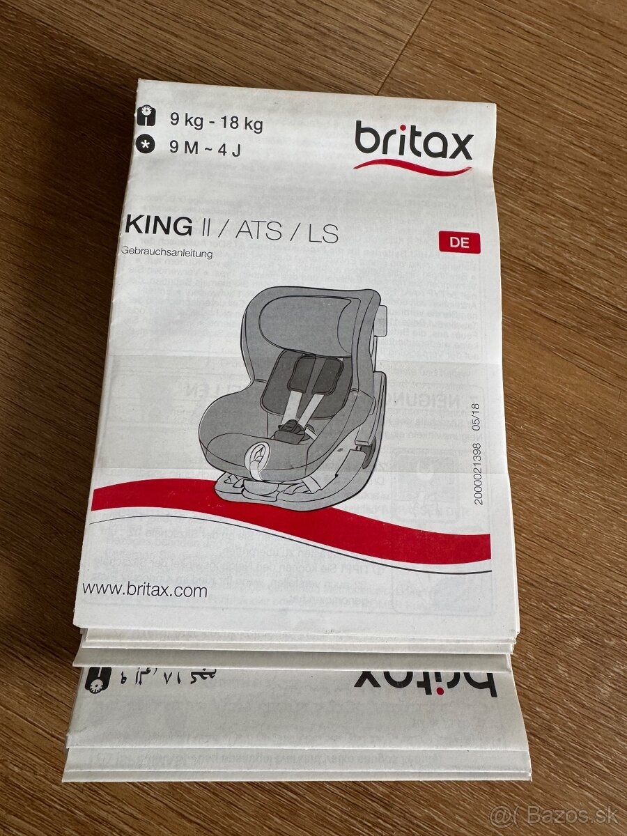 Britax romer King 2 (9-18 kg) - 7