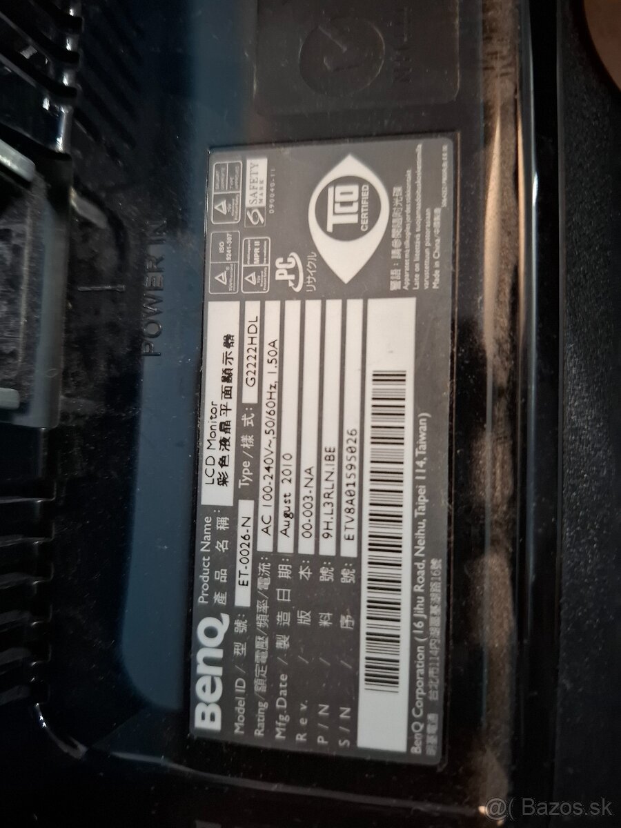 Monitor Benq 22palcov - 7