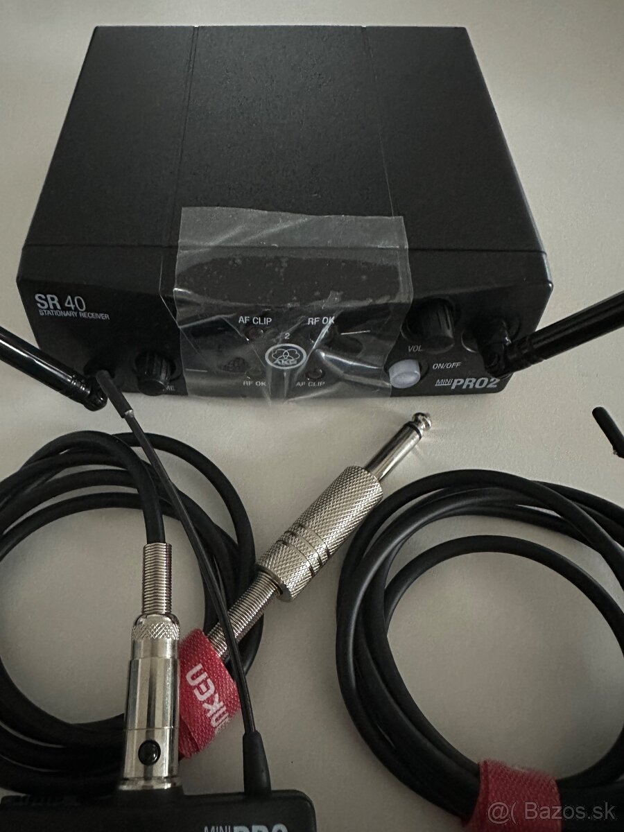 AKG WMS40 Mini2 Instrumental Dual Bezdrôtový systém - 7