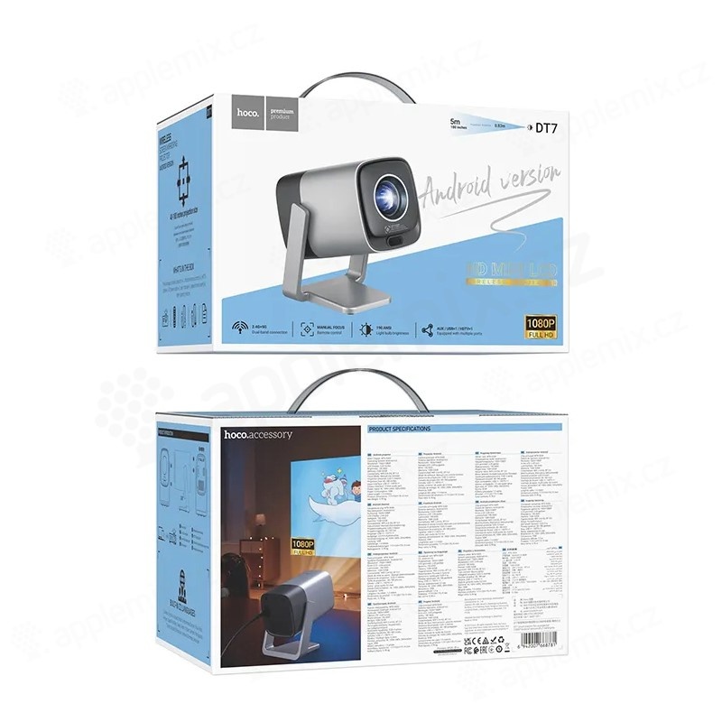 Projektor HD AndroidTV HOCO DT7 - 7