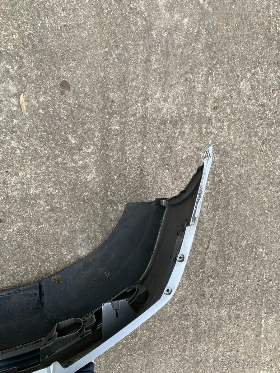 Predni naraznik skoda octavia II 04-09 stribrny - 7