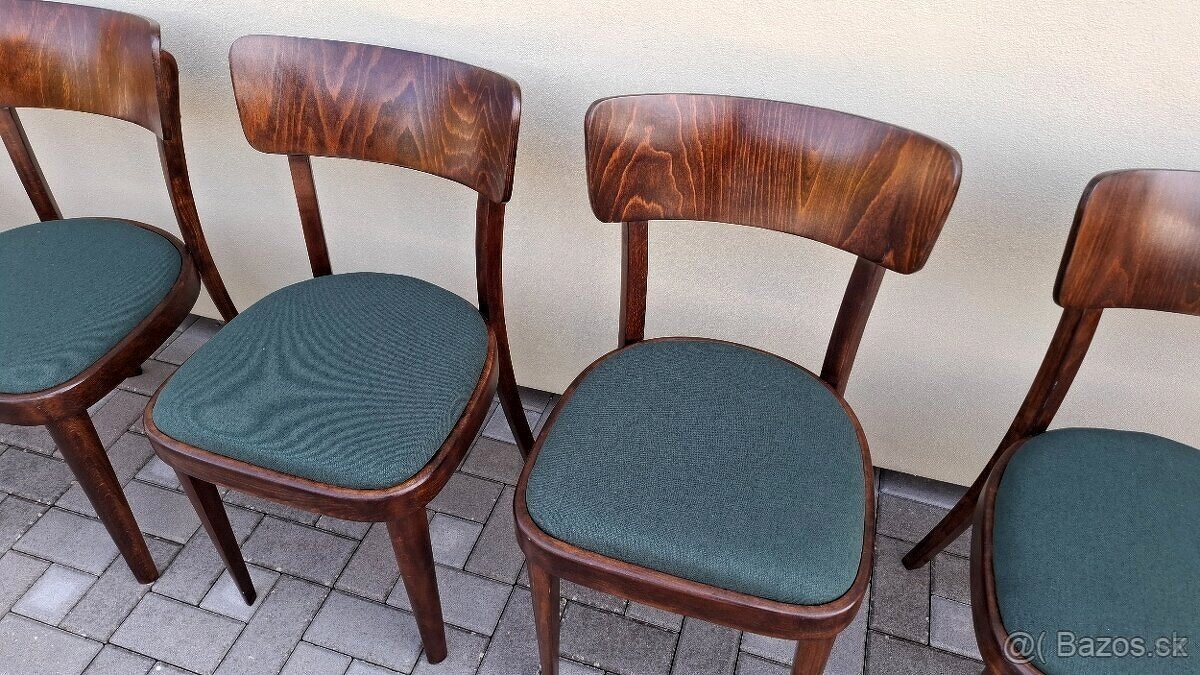 Polstrované jídelní židle THONET 6ks - 7