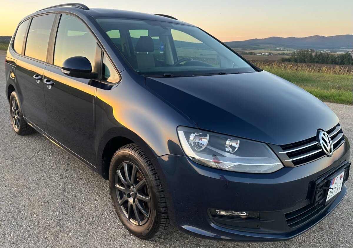 Volkswagen Sharan 2.0 CR 103kW,2014,7miest,serviska,196000km - 7