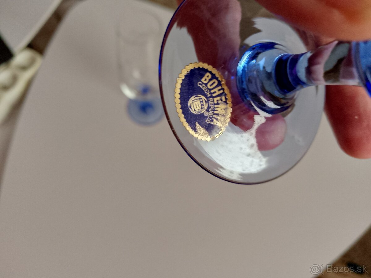 Poháre modré - 7