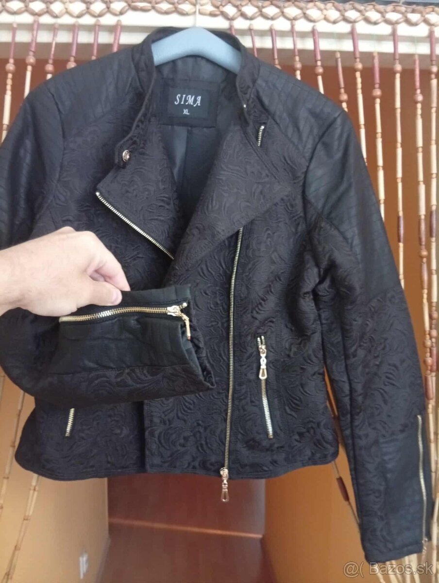 NÁDHERNÁ DÁMSKA KOŽ.BUNDA- moderná - 7