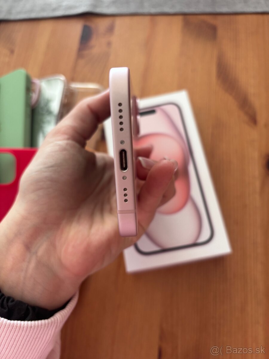 iPhone 15 pink 128GB - 7
