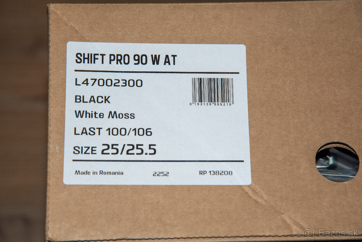 Salomon Shift PRO 90 W AT - mondo veľkosť 25.5 - 7