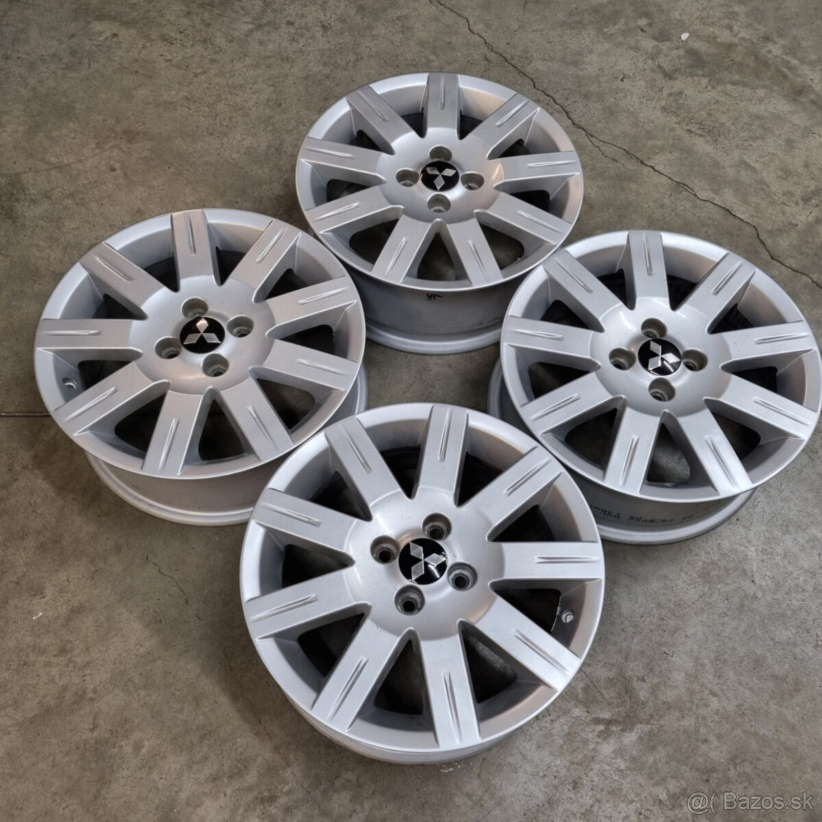 Hliníkové disky 4x100 R16 6,5J ET45 - 7