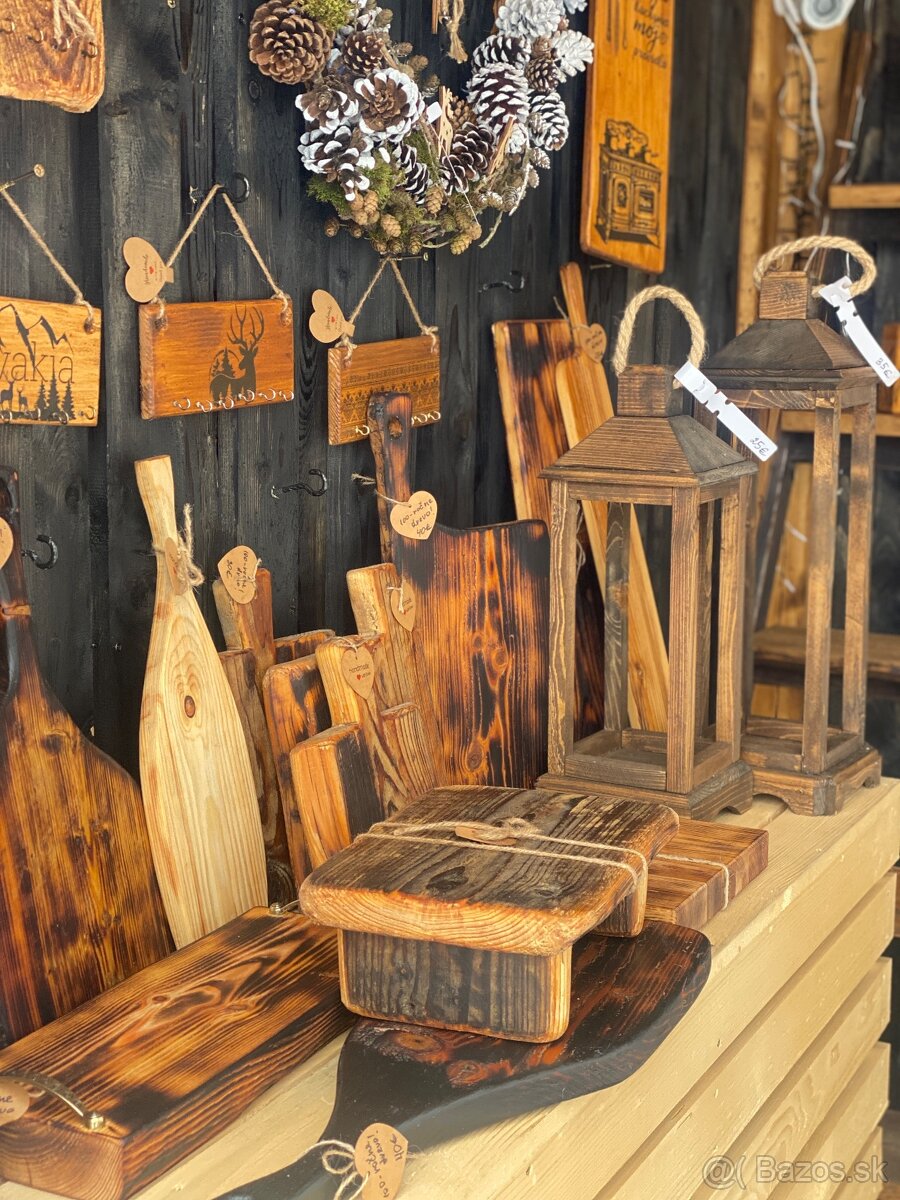 Zahradne lampáše z dreva - 7