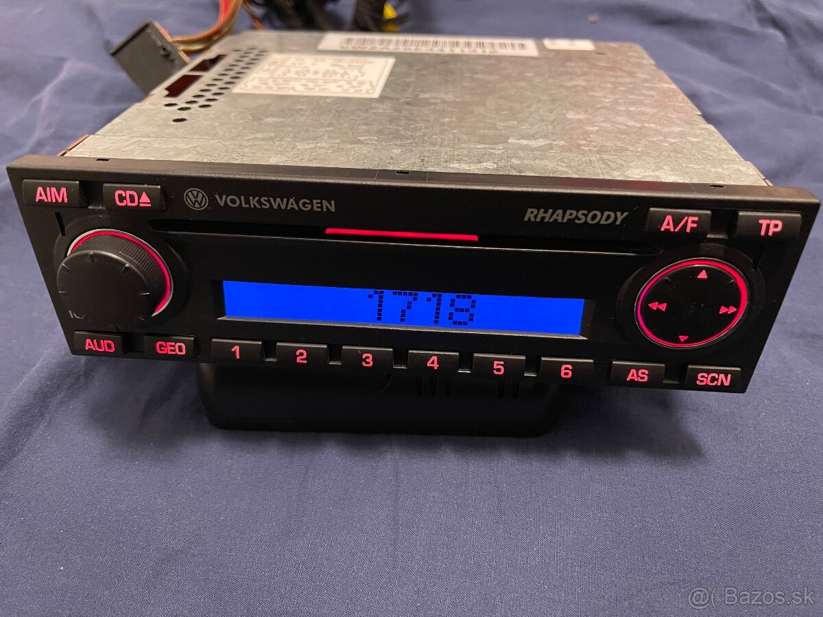 Vw Rhapsody autoradio CD golf bora passat polo - 7