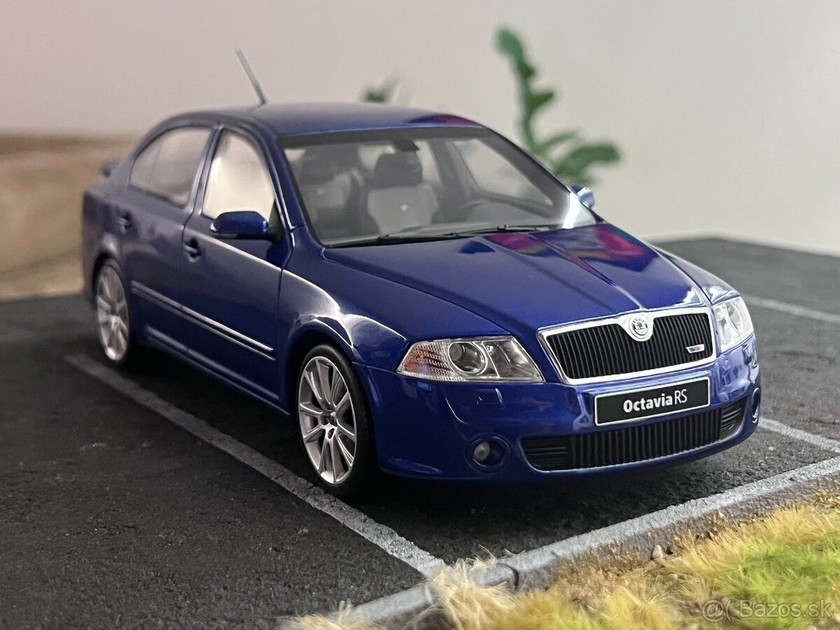 1:18 Škoda Octavia RS 2.0 TFSI - Dynamic Blue - OttOmobile - 7
