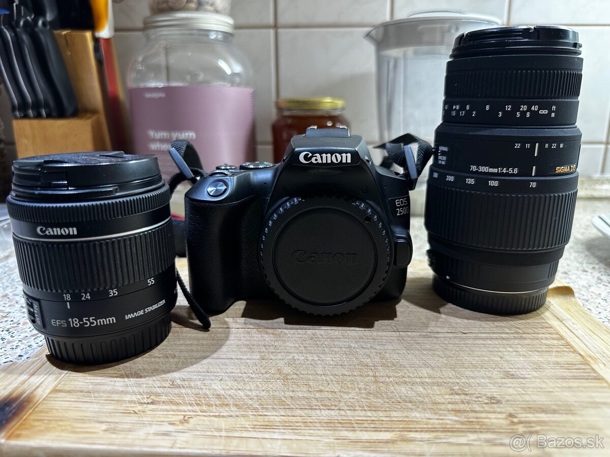 Canon eos 250D + objektív - 7