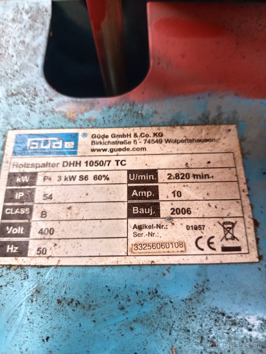 Hydraulická štiepačka - 7