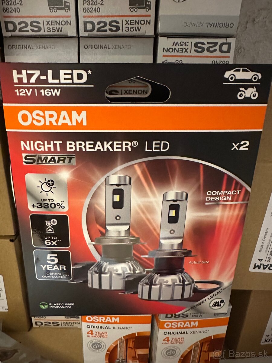 Nove so zarukou Osram LED, Osram vybojky, halogen - 7