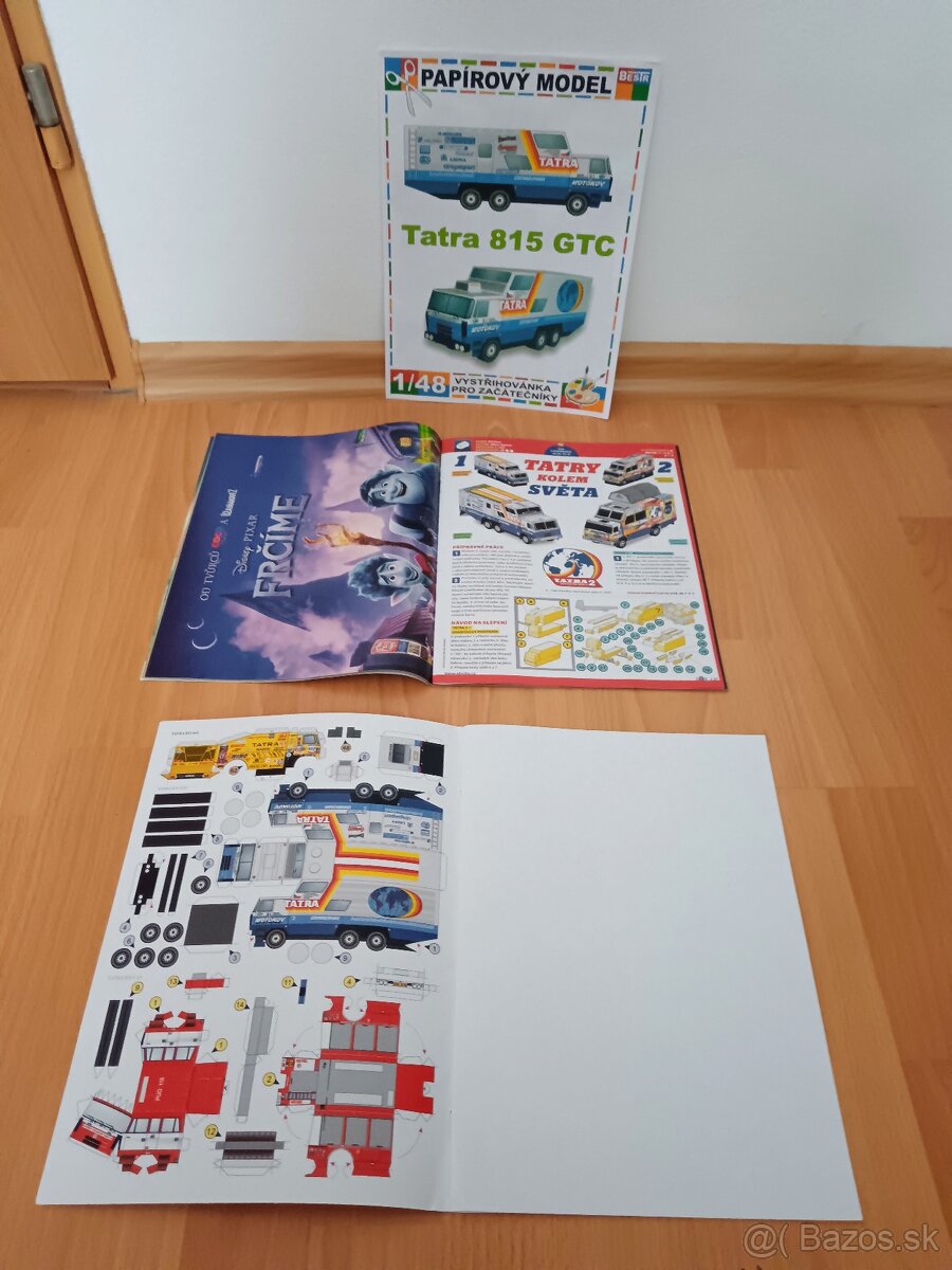 TATRA 815 GTC 1:43, KADEN, STARÉ HRAČKY, TATRA KOLEM SVĔTA - 7