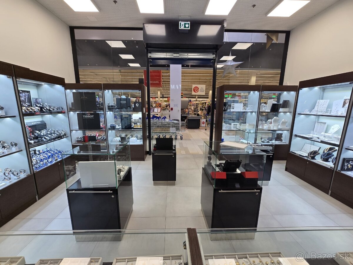 Presklenne podsvietene led vitriny, predajne pulty a skrinky - 7