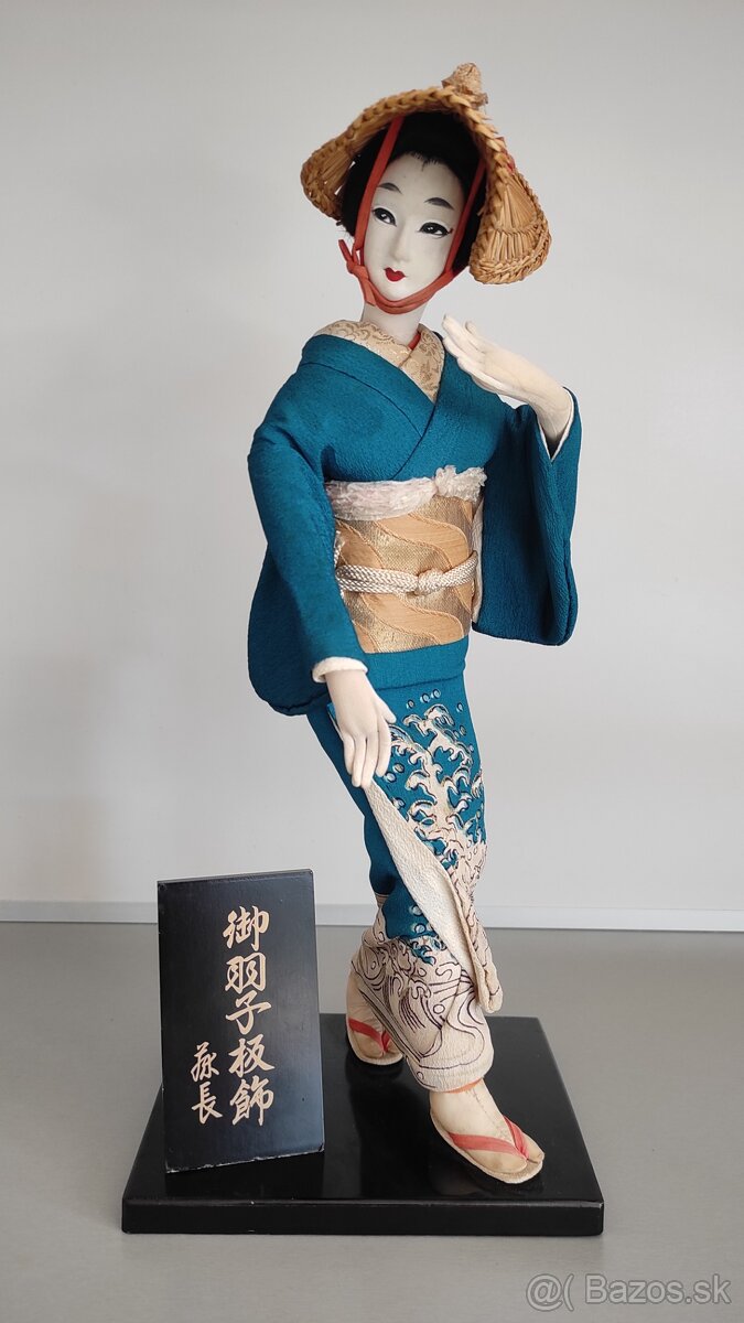 Japonská bábika Sado Okesa - 7