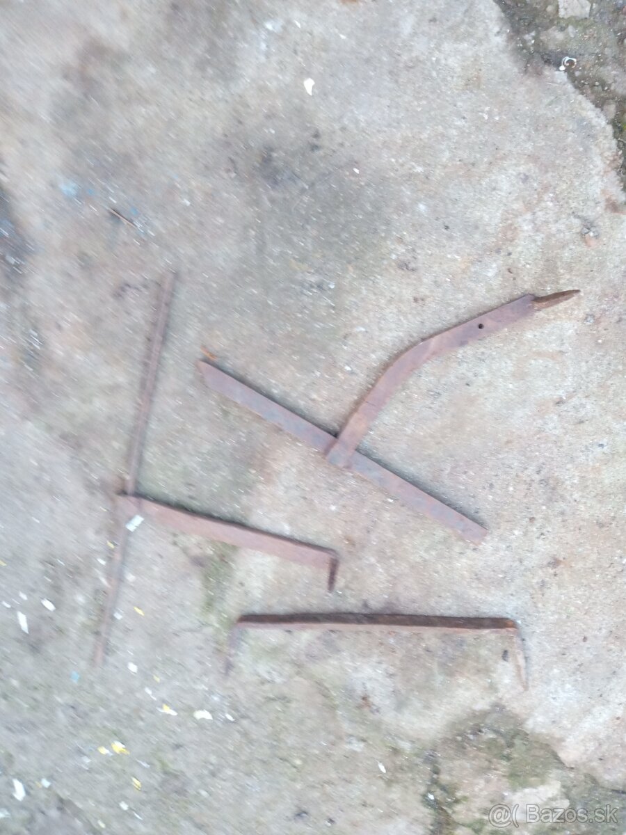 Kované klince klamre - 7