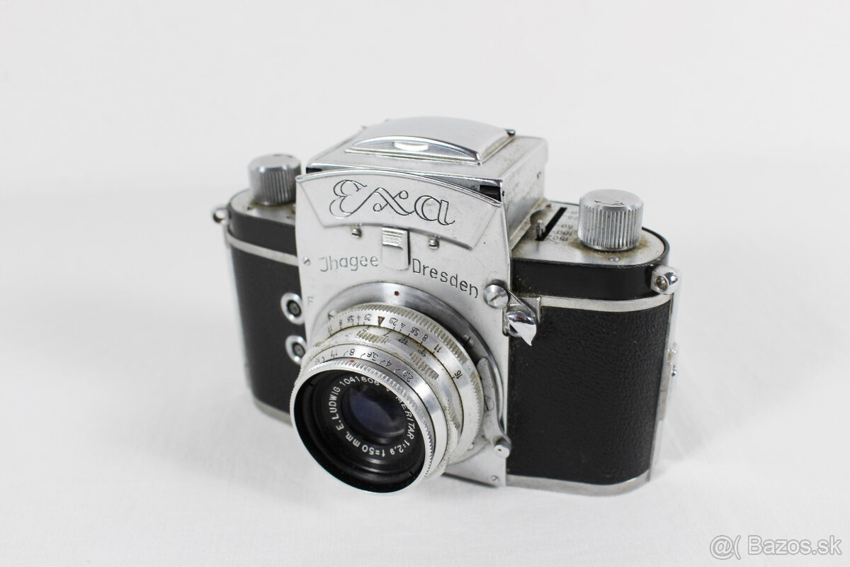 starožitný fotoaparát Exa - 7