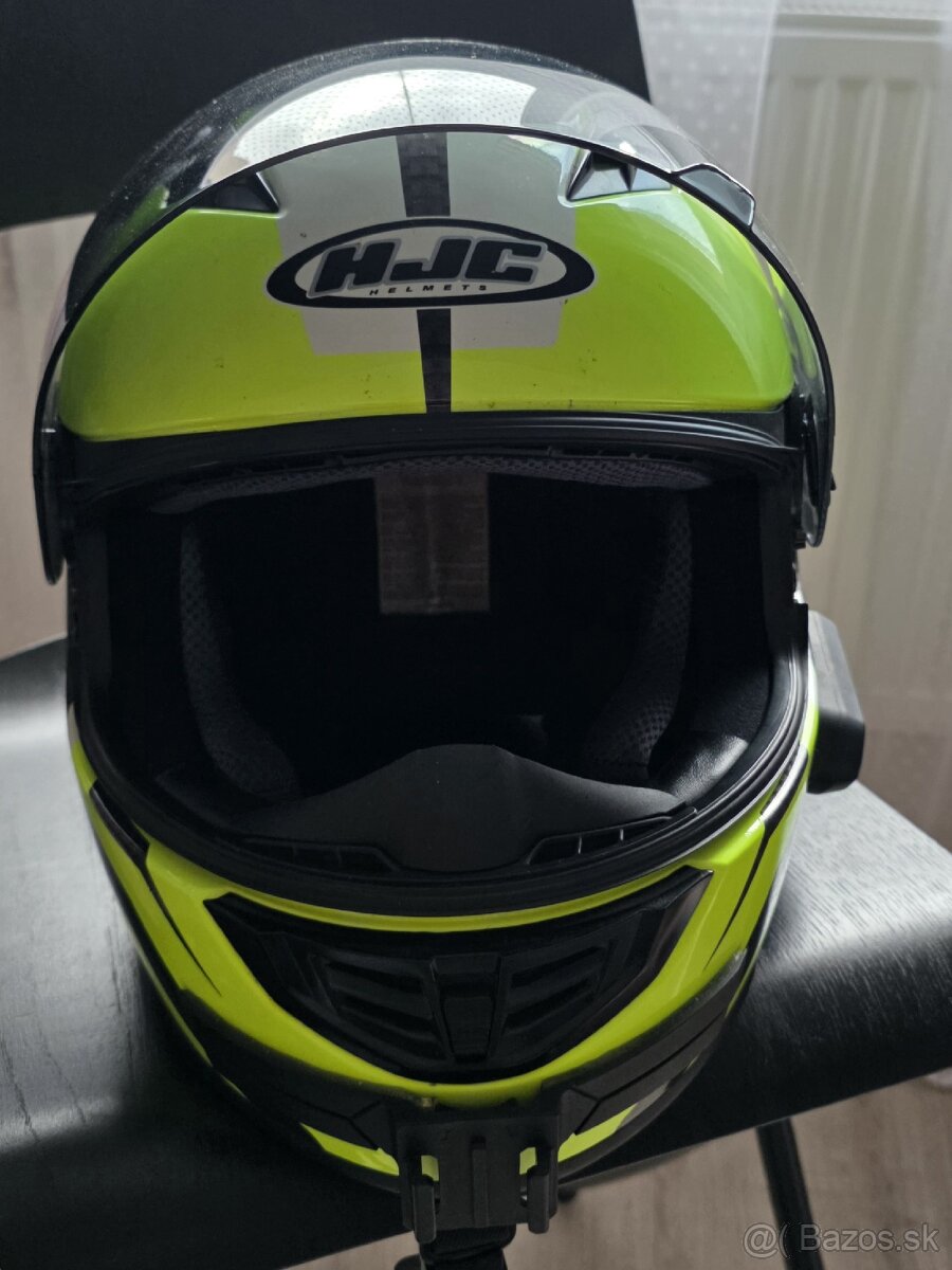 Prilba na motorku HJC CS-15 Sebka flou XXL 64 - 7