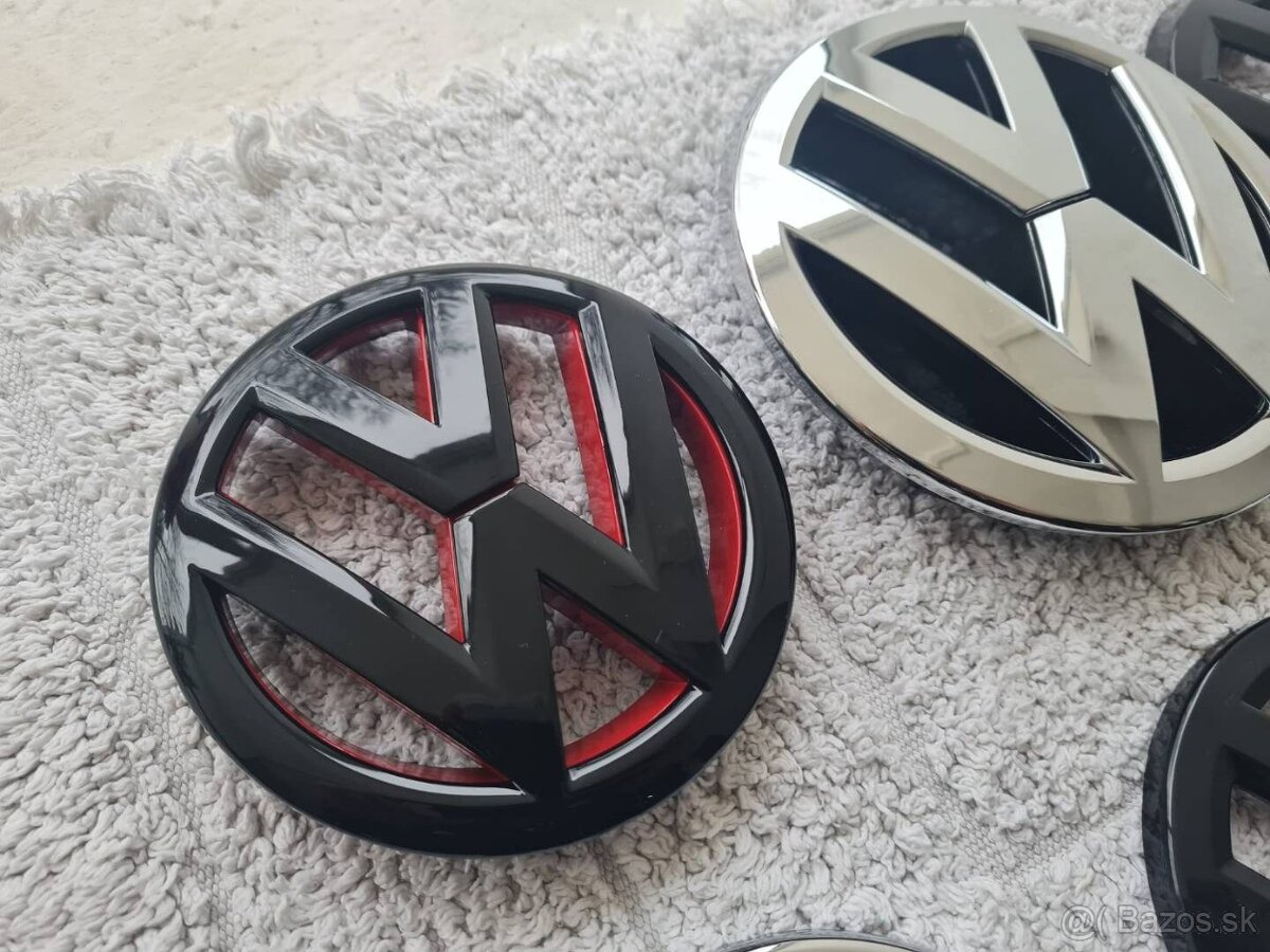 Farebné a chrómové znak / emblémy / logo na VOLKSWAGEN - 7