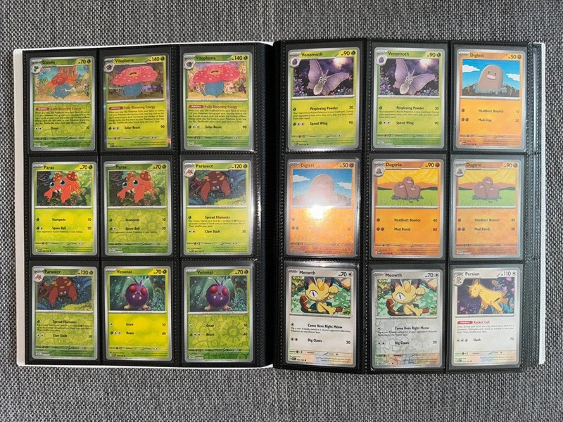 151 Pokémon 1-165 EX, Holo, Reverse Holo karty - 7