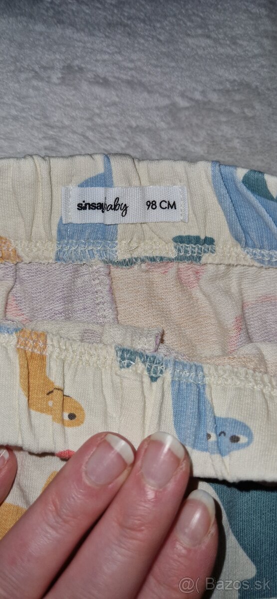 Bavlnené tepláky v.98 - 7