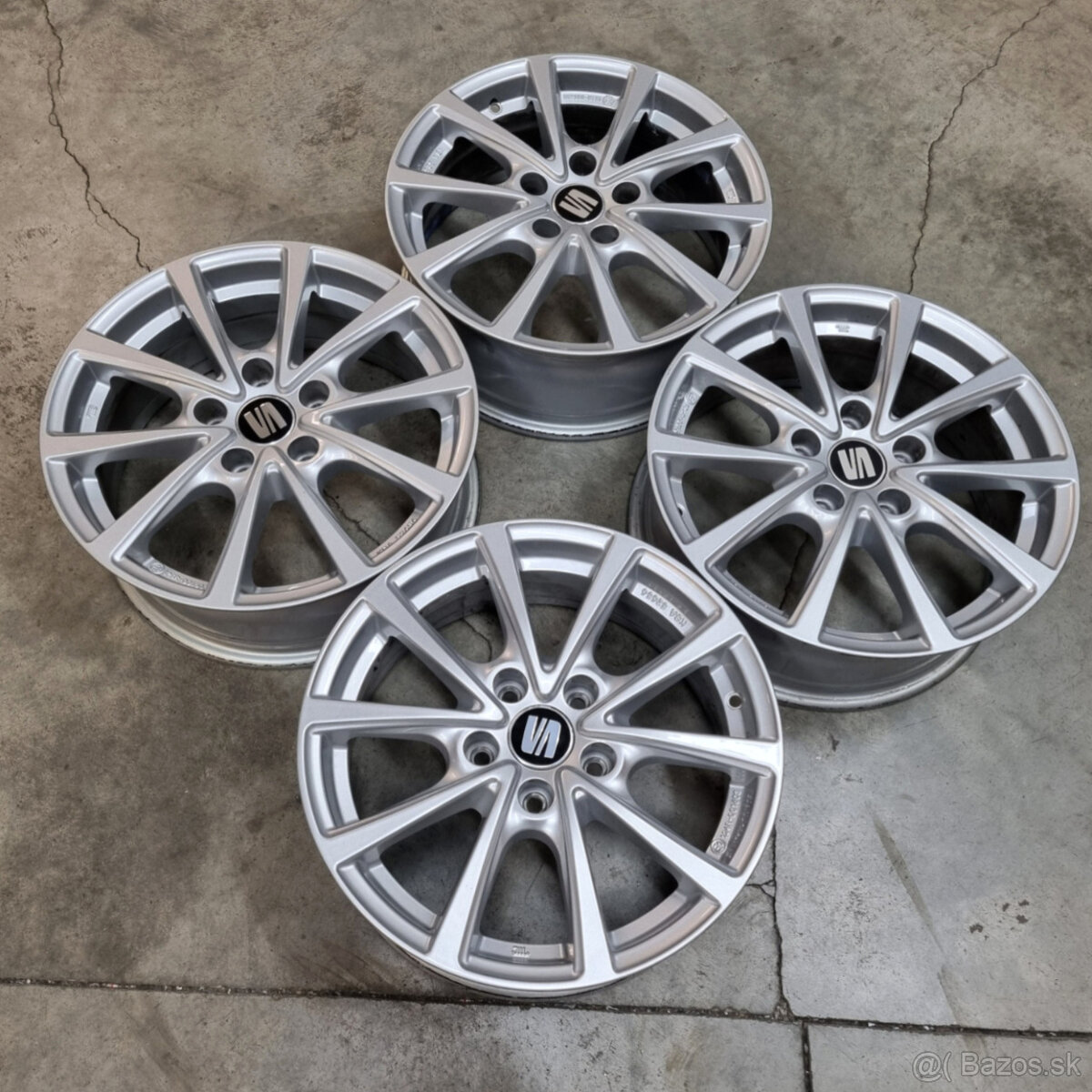 Hliníkové disky 5x112 R16 6,5J ET33 - 7