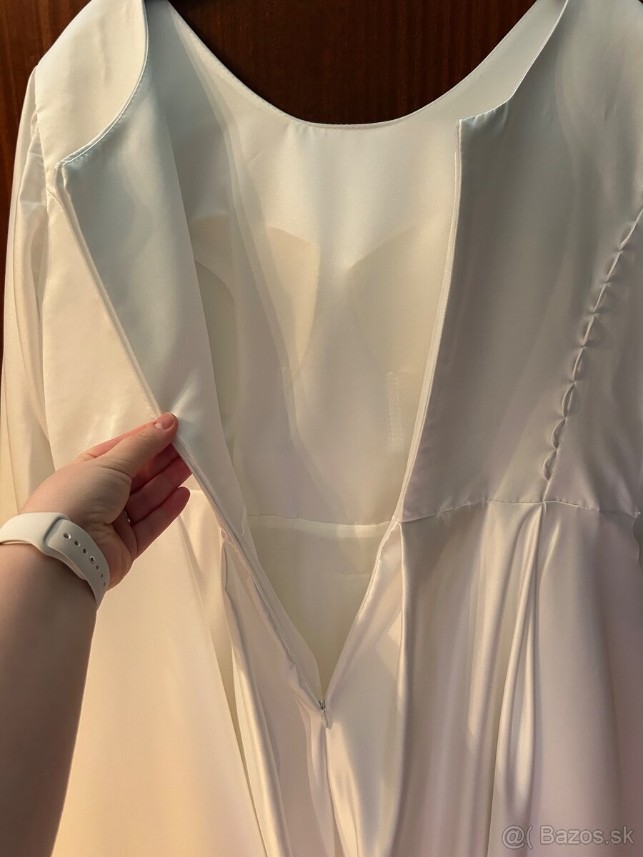 Predám plus size svadobné šaty - 7