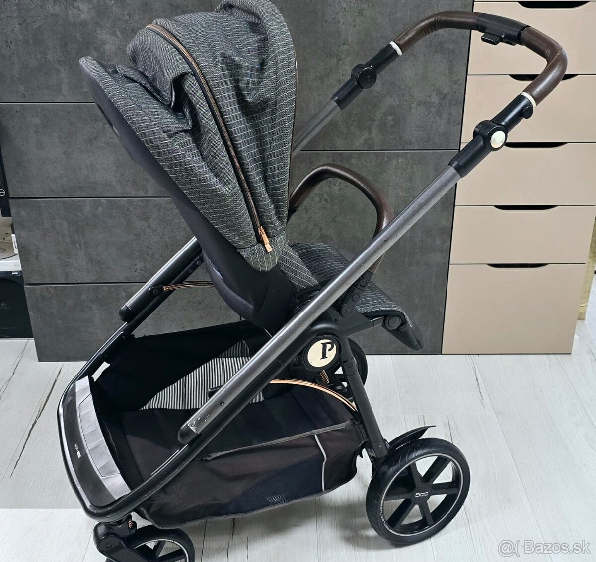 Kočiar Peg Perego Veloce FIAT 500, 2v1 - 7