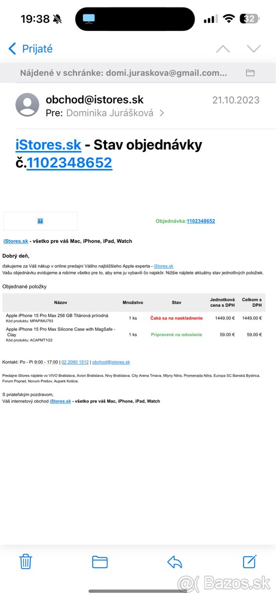 Kryt Apple na iPhone 15 Pro Max s Magsafe, farba Clay - 7