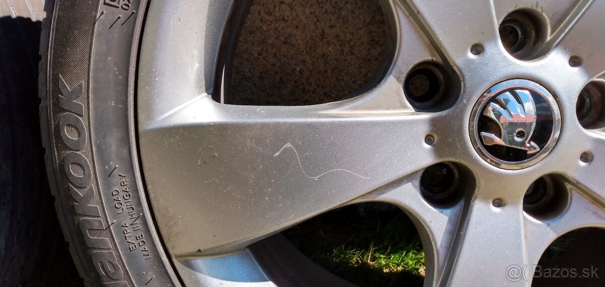 Originál disky na škodu 17" - 7