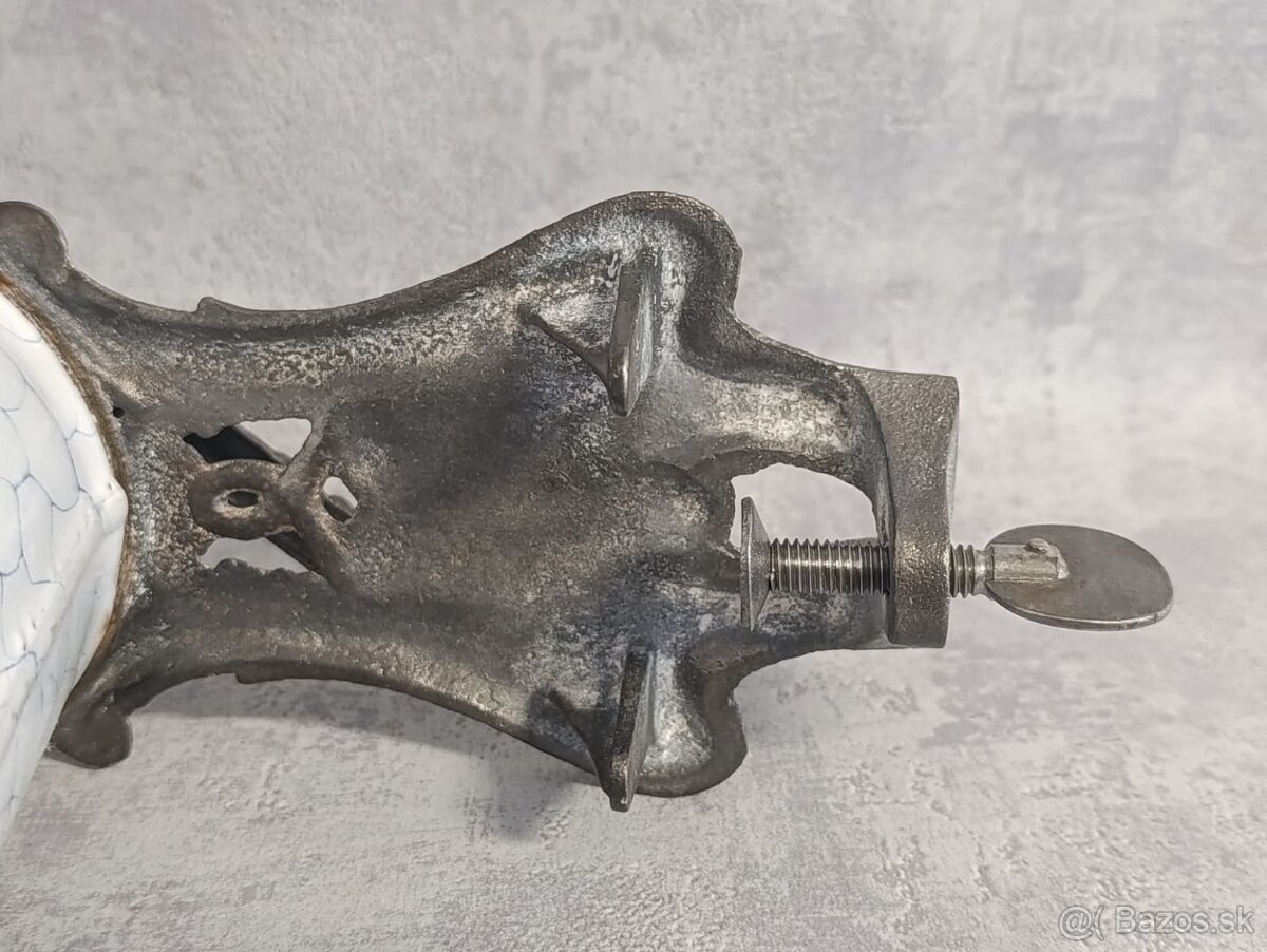 Krásný velmi styrá mlynček IDA se smaltom, dekoracia,sbierka - 7